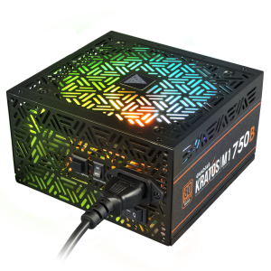 GAMDIAS 750W 80+ BRONZE KRATOS M1-750B 12cm RGB Fanlı Power Supply