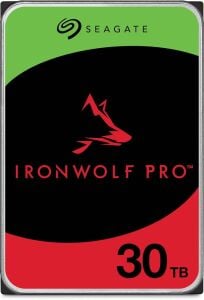 Seagate 30Tb IronWolf Pro ST30000NT011 NAS 3,5 7200 512 MB SATA 6 GB-S (Koyuncu Distribitör Ürünü)