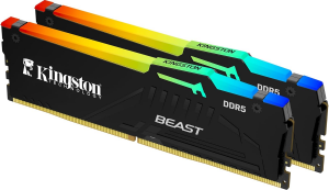 KINGSTON 16GB (2X 8GB) DDR5 6000MHZ CL36 RGB DUAL KIT PC RAM BEAST EXPO KF560C36BBEAK2-16TR