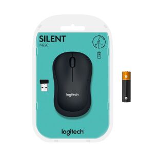 LOGITECH M220 Kablosuz Sessiz Gri/Siyah Mouse (910-004878)