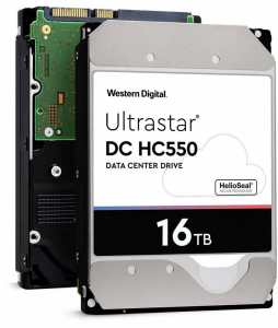 WD 3.5 16TB ULTRASTAR DC HC550 WUH721816ALE614 7200 RPM 512MB SATA-3 Enterprise Güvenlik ve Nas