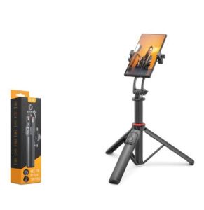 NODAR ND1047 Telefon Tripodu ve Selfie Çubuğu Seti Manyetik Bluetooth Kumandalı 130 cm - Siyah