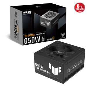 ASUS 650w 80+ BRONZE TUF GAMING 650B EVO Tam Modüler Power Supply / 90YE00D6-B0NA00