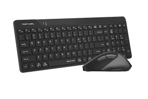 A4TECH FG2400 AIR2 Kablosuz Q Trk Sessiz Siyah Klavye - Mouse Set