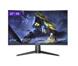 GameBooster 32 GB-3218CF 180Hz 1ms Va Fhd 1920×1080 Hdmı-1+Dp-1 Rgb Curved R1500 Gaming Monitör