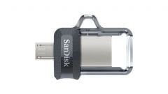 SDDD3-032G-G46 32GB Ultra Android Dual Drive USB3.0 Siyah USB Bellek