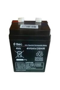 Ttec 4V 6Ah Bakımsız Kuru Akü Işıldak Fener Akü