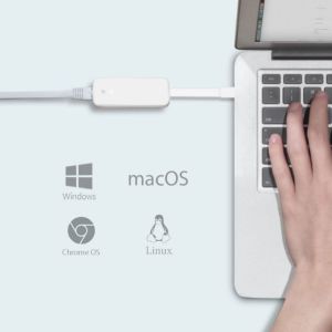 UE300C USB Type-C to RJ45 Gigabit Ethernet Network Adapter