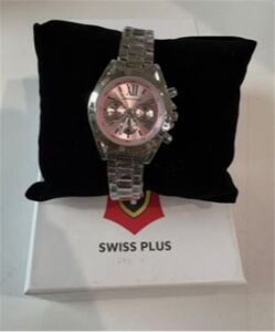 Swiss Plus Woman Watch Model-2 ST0730ABL Pink-Silver