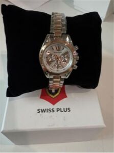Swiss Plus Woman Watch Model-1 ST0730ABL Rose Gold-Silver