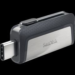 SDDDC2-128G-G46 128GB Ultra Dual Drive Type C USB3.1 Gri USB Bellek