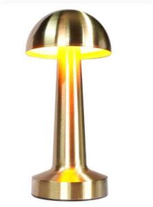 S-link SL-M9065 Lyra 1800mAh Batarya 60 Lümen Gold 3 Renk Işıklı Dokunmatik Dekoratif Masa Lambası