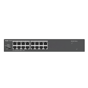RUIJIE 16port REYEE GIGABIT Ynetilemez Switch elik Kasa RG-ES116G-L