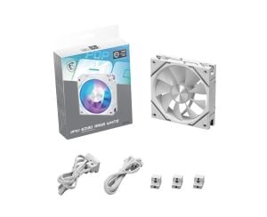 MSI MPG EZ120 ARGB WHITE-1W Kasa Fanı Beyaz