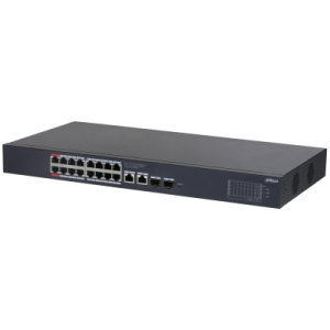 DAHUA 16port PoE 240w 2-SFP 2-Uplink Gigabit Cloud Yönetilebilir Switch CS4220-16GT-240