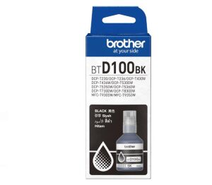 Brother BTD100BK Black Siyah 7.500 Sayfa Şişe Mürekkep DCP-T230-T430-T530-T730-T830  MFC-T930-T935