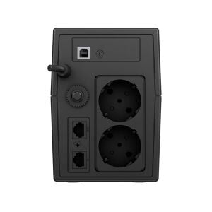 TESCOM 600VA LEO+ LEO600AP Modem Protect Lcd Ekran Line Interactive Ups