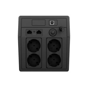 TESCOM 1000VA LEO+ LEO1000AP Modem Protect Lcd Ekran Line Interactive Ups