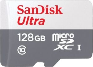 SDSQUNR-128G-GN6MN 128 GB Ultra mSDXC 80MB/s Class 10 UHS-I Micro SD Kart