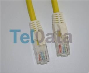 Teldata TLD-030YY Cat6 0.30MT Sarı Utp Patch Kablo