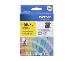 Brother LC565XLY Yellow Sarı 1.200 Sayfa Kartuş MFC-J3520-J3720