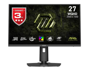 MSI 27 RAPID IPS MAG 274QPF X32 0.5MS 320HZ HDMI-DP Gaming Monitör 2560x1440