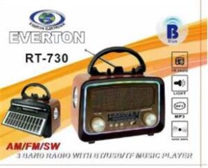 Everton RT-730 Bluetooth Usb-Micro Sd Saatli Nostaljik Radyo