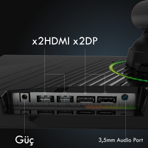 INCA 27 IPS ILM-272KXG 0.5ms 300Hz HDMI-DP Pivot Gaming Monitör 2560 X 1440