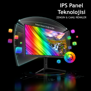 INCA 27 IPS ILM-272KXG 0.5ms 300Hz HDMI-DP Pivot Gaming Monitör 2560 X 1440