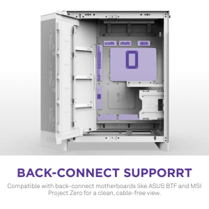 NZXT H9 FLOW RGB 2025 ARGB CM-H92FW-P1 Gaming Mid-Tower PC Kasası Beyaz