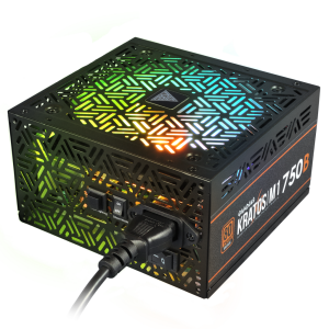 GAMDIAS 750W 80+ BRONZE KRATOS M1-750B 12cm RGB Fanlı Power Supply