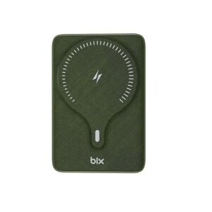 BIX 10000mAh BXPB105-GRE 22.5W-15W Kablosuz Powerbank Yeşil