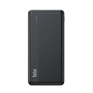 BIX 10000mAh BXPB108-BK 2x USB LED BİLDİRİMLİ Siyah POWERBANK