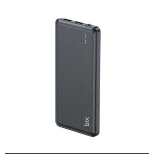 BIX 10000mAh BXPB108-BK 2x USB LED BİLDİRİMLİ Siyah POWERBANK