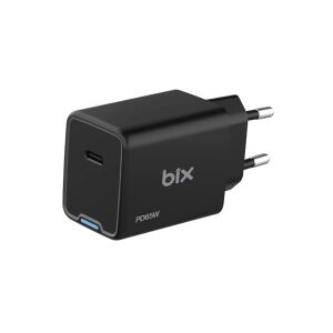 BIX BX1P65G-BK 65W �ARJ ADAPTR (TYPE-C) Siyah PPS ZELL�KL�