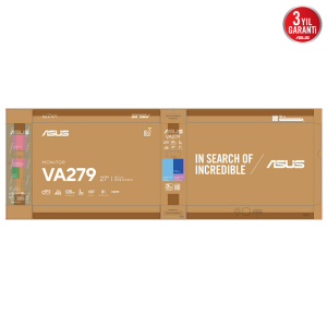 ASUS 27 IPS VA279HG 1ms 120Hz HDMI-VGA Ev Ofis Tipi Monitör (1920 X 1080)
