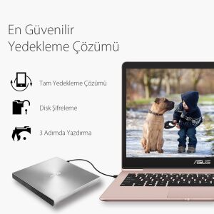 ASUS ZenDrive SDRW-08U5S-U Gümüş Taşınabilir Harici DVD Yazıcı