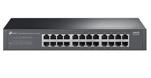 Tp-Link LS1024G 24 Port 10-100-1000 Mbps Switch Metal Kasa
