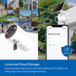 TP-LINK 8MP Bullet 3.1MM WiFi Kablosuz Güneş Enerjili IP Kamera Tapo C460 KIT