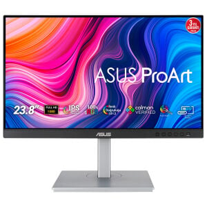 ASUS 23.8 IPS PROART PA247CV 5ms 75Hz HDMI-DP TypeC Multimedya Gırafik Tasarım Monitörü 1920x1080 / 90LM03Y1-B02370