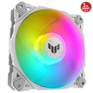 ASUS TUF GAMING TF120 ARGB White Edition 120mm Kasa Fanı (90DA0033-B09000)