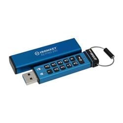 Kingston IKKP200-256GB 256GB IronKey Keypad 200, FIPS 140-3 Lvl 3 (Pending) Flash Bellek