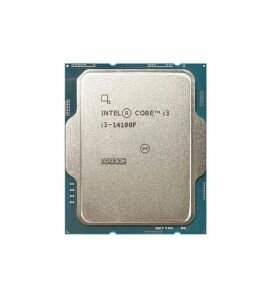 INTEL CORE i3 14100F 17MB 4çekirdekli VGA YOK 1700p 58w Kutusuz+Fansız