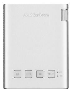 ASUS 200-lümen ZenBeam E1R LED Taşınabilir Cep Projeksiyon Cihazı (WVGA, Dahili Batarya)