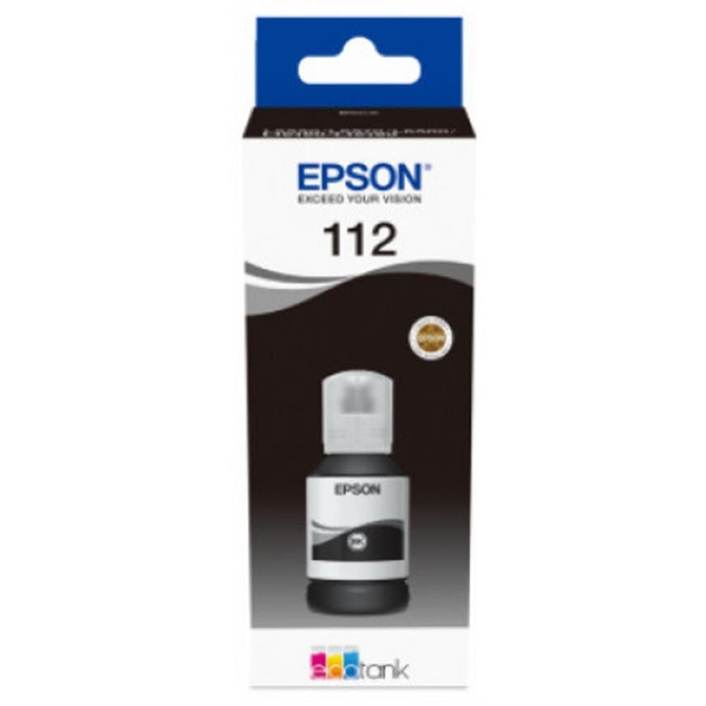 Epson 112  Black Siyah Şişe Mürekkep C13T06C14A