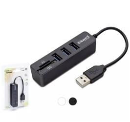 Hadron Hdx7009 Usb Hub Combo 3-Usb + Sd + Tf Siyah