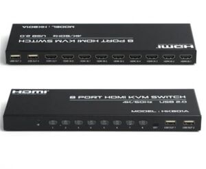 Dark  DK-AC-KVMHD8X1   8 port 4K 60Hz HDMI KVM Switch