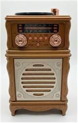 Everton Rt-381  Bluetooth Fm-Usb-Tf-Aux Şarjlı Nostaljik Radyo