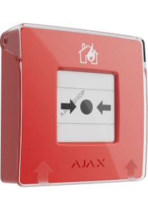 AJAX Manual Call Point Kablosuz Kırbas Buton Kırmızı