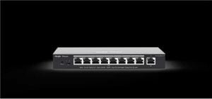 Ruijie-Reyee RG-ES209GC-P 8 Port POE+ 10-100-1000Mbps+1Port 10-100-1000Mbps Yönetilebilir Çelik 120W